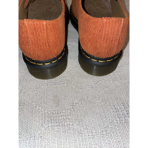 Dr. Martens Men’s Corduroy Oxfords Size 8 M Orange Streetwear Outdoors City NWOB main image 6